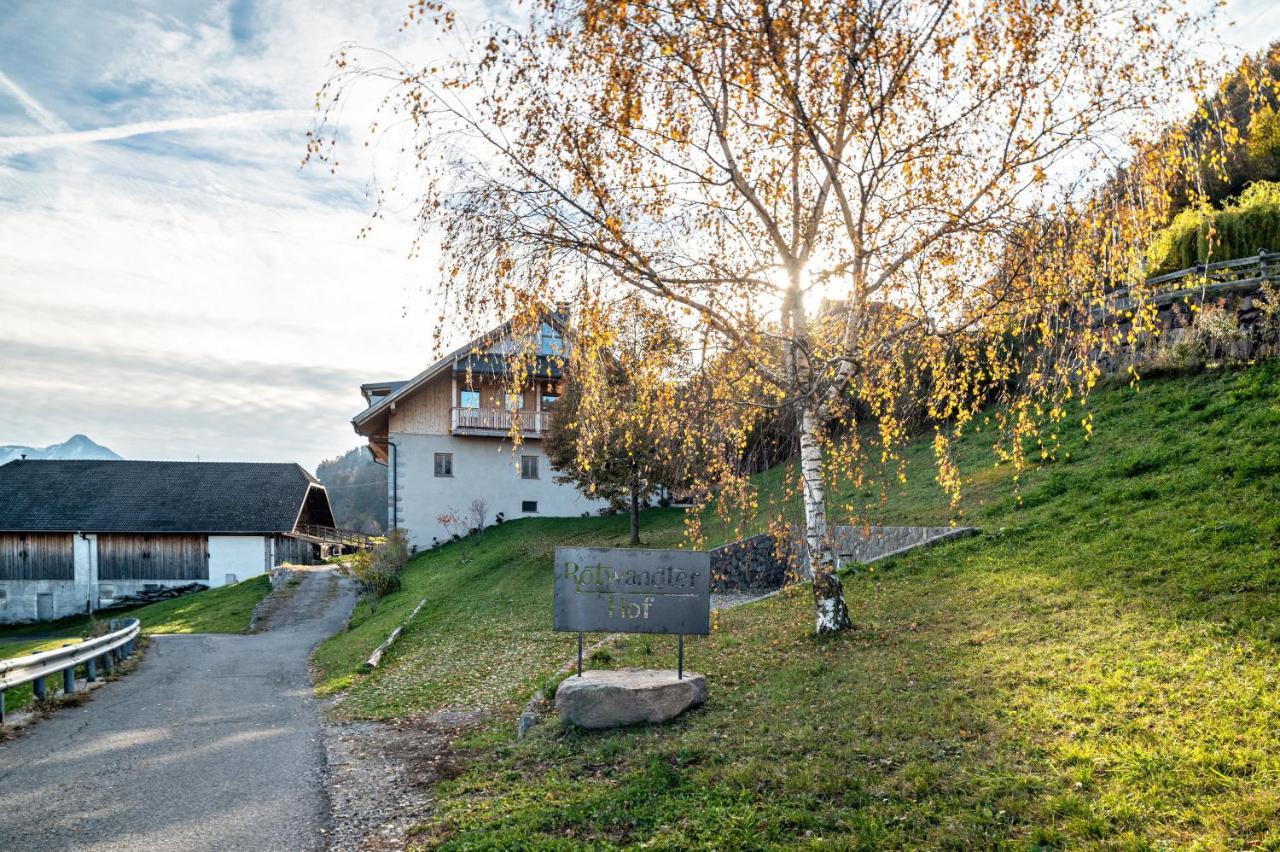 Rotwandterhof Wohnung Nest Barbiano  Dış mekan fotoğraf